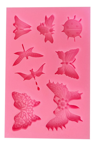 (pk) Molde De Silicone Para Decoração De Bolo De Fondant De