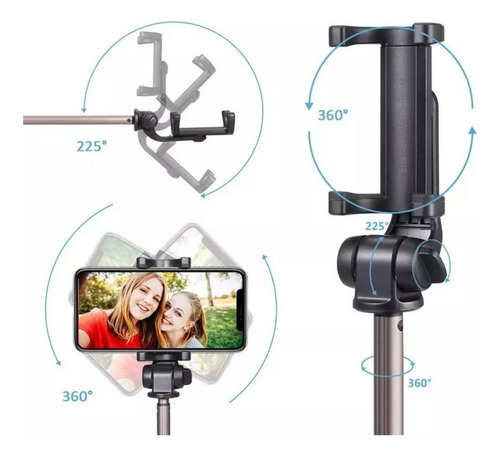 Monopod Trípode Palo Selfie Stick Con Bluetooth Modelo S03