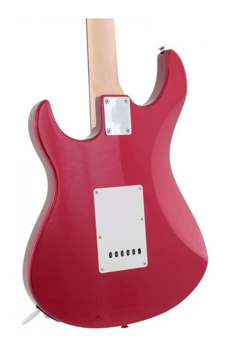 Guitarra eléctrica Yamaha PAC012/100 Series 012 stratocaster de caoba 2023 metallic red brillante con diapasón de palo de rosa