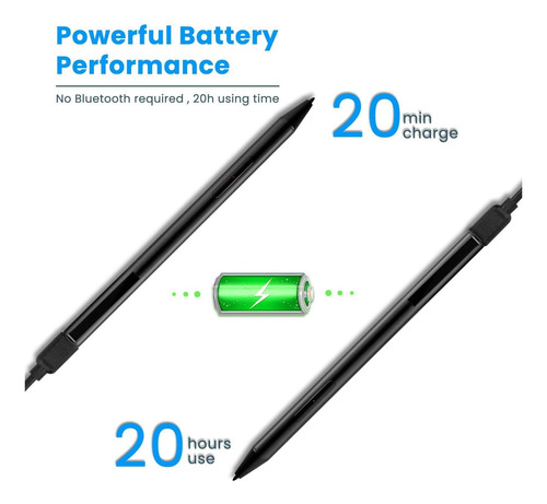 Lápiz De Lápiz Óptico De Boxwave Compatible Con Hp Envy 17t