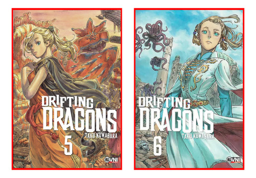 Combo Drifting Dragons Vol. 5 Y 6 - Manga - Ovni