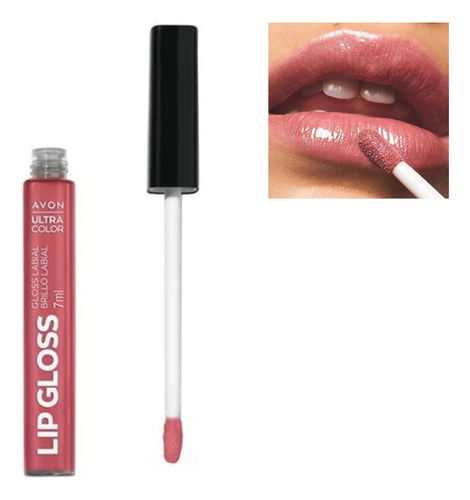 Batom Liquido Ultra Color Lip Gloss Labial Avon - 7ml