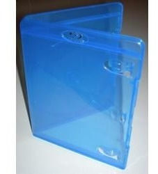 5 Un Estojo Box Case Ps3 & Blu-ray Videolar Azul Original