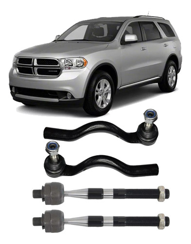Barra Axial Ponteira Dodge Durango 2011 2012 2013 14 15 Par