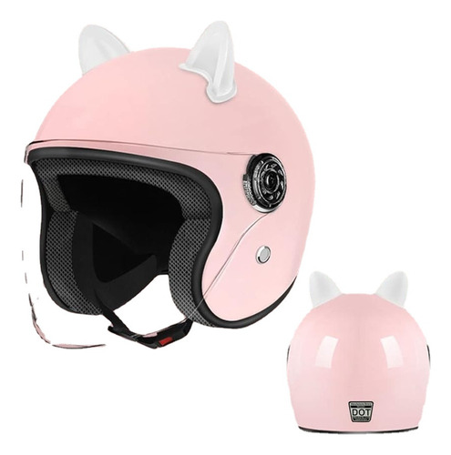 Casco Eléctrico De Motocicleta Con Orejas De Gato Para Adult