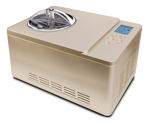 Máquina Para Hacer Helados Y Yogurt Whynter Icm-220cgy 2l