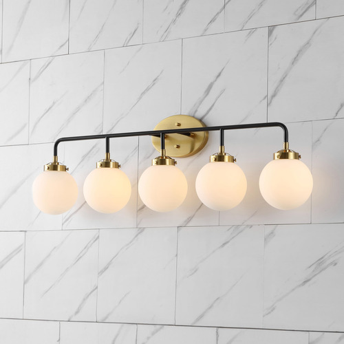 Lampara Tocador Led Hierro Transicion Contemporanea Eyely 5