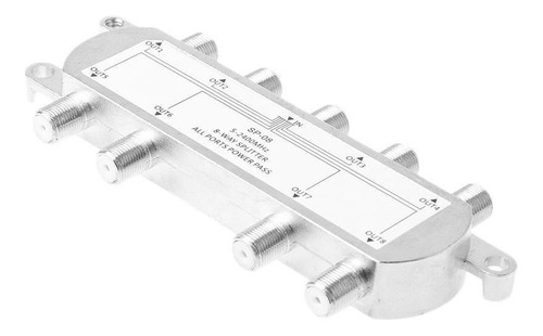 Divisor De Señal De 8 Vías 5-2400 Mhz Para Cable Coaxial Hdt