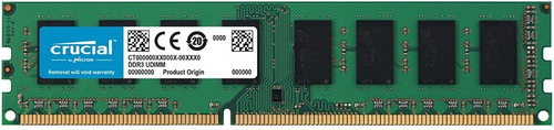Imagen 1 de 4 de Memoria Crucial Ddr3 - 8gb - Para Pc