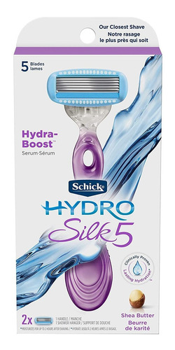 Schick Hydro - Maquinilla De Afeitar De Seda Para Mujer, Inc