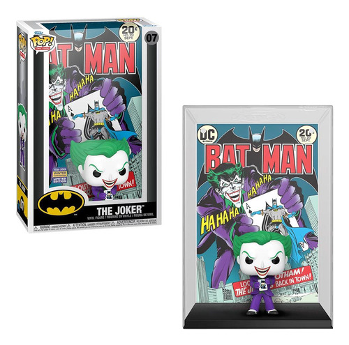 The Joker 07 Comic Cover Pop Funko Dc