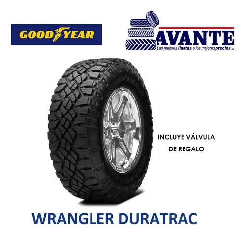 Llanta 265/70r17 Goodyear Wrangler Duratrac Mtr 121/118q | Envío gratis