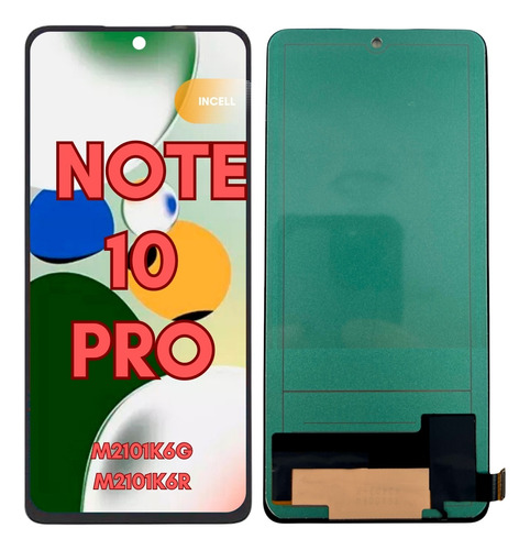 Pantalla Display Para Xiaomi Redmi Note 10 Pro 4g Incell