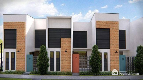 Casa Com 2 Dormitórios À Venda, 68 M² Por R$ 240.000,00 - Village São Luiz - Poços De Caldas/mg - Ca0348