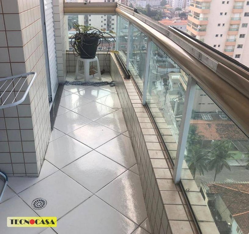 Excelente Apartamento Com 03 Dormitórios Para Venda Com 99 M² No Bairro Vila Tupi Em Praia Grande/sp. - Ap6463