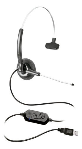 Headset Felitron Stile Compact 1,8m Voip Usb-a 01130-2