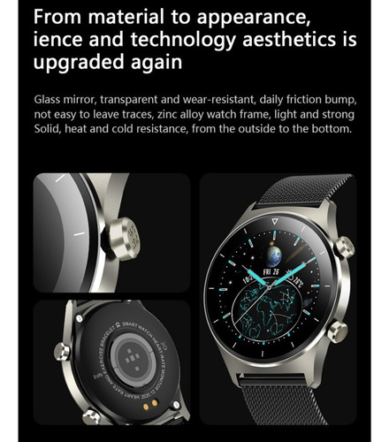 Imagen 8 de 9 de Smartwatch E13 Reloj Inteligente Urbano Android Ios