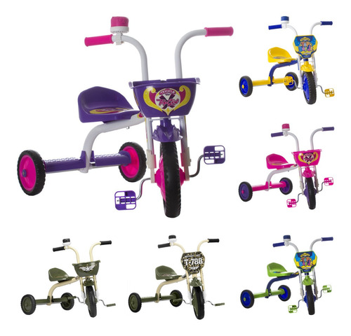Triciclo Infantil Ultra Bikes Top Boy Jr Top Girls