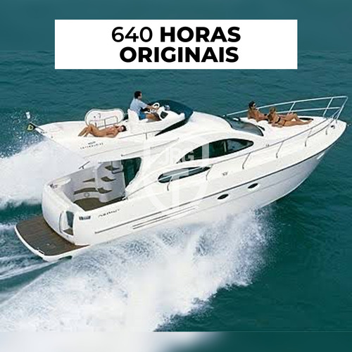 Linda Lancha Azimut/intermarine 380 Full 2007 Com 640 Horas!
