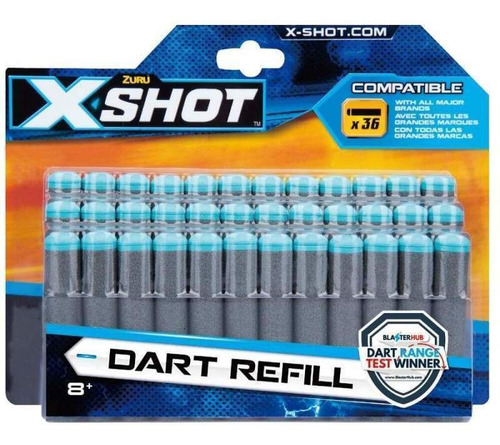 Imagen 1 de 6 de Repuestos X-shot Dardos X 36 Original Jeg 3618 El Gato