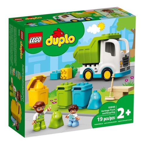 Lego Duplo Camión De Residuos Y Reciclaje  10945