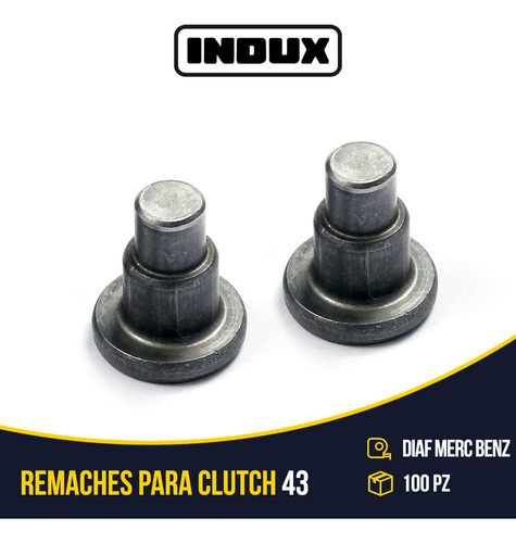 Remaches Para Clutch Indux 43 Diaf Merc.benz 40 PLG