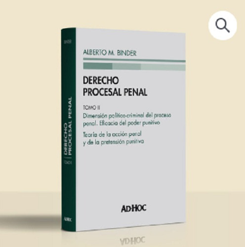 Derecho Procesal Penal. Tomo Ii (enc.) - Binder, Alberto