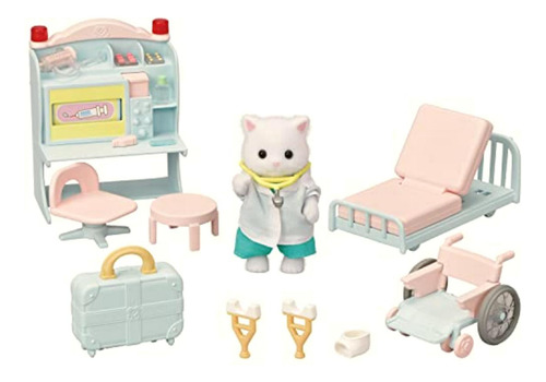 Calico Critters Village Doctor Starter Set Juego De Casa De