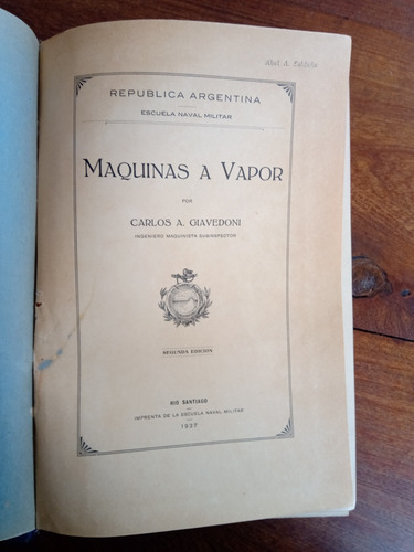 Máquinas A Vapor - Carlos Giavedoni