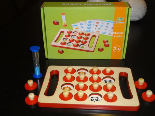 Juego Memorice Madera Didáctico Niños / Barbazar