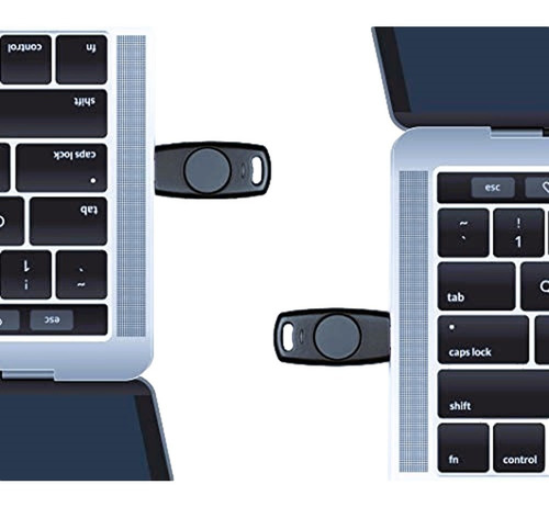 Imagen 2 de 5 de Trustkey Usb-c Biométrico Lector Huella Digital Llave U2f