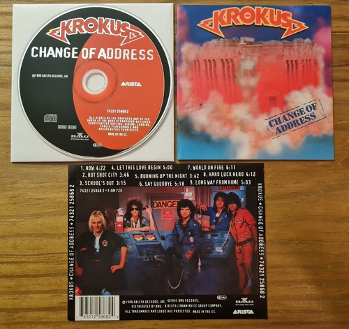 Krokus - Change Of Address 