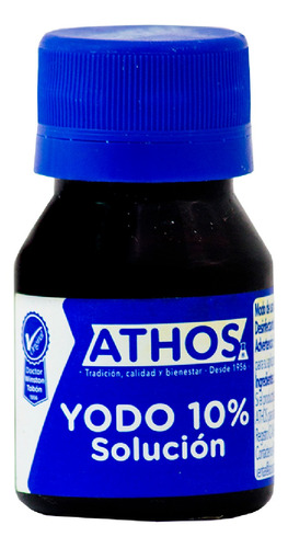 Yodo 10% Solución Athos X2 Un - mL a $365