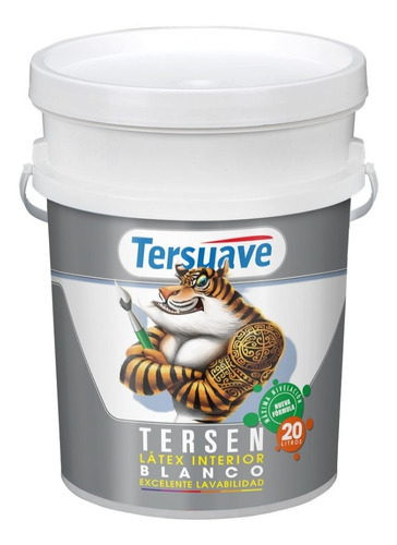 Pintura Tersuave Latex Tersen Blanco 20 Lts - Mix