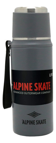 Termos De Acero Alpine Skate 800ml Termico C Vaso Recipiente