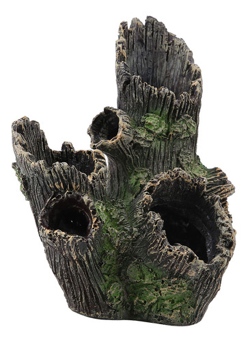 Árbol De Resina Artificial Con Decoración De Madera Flotante