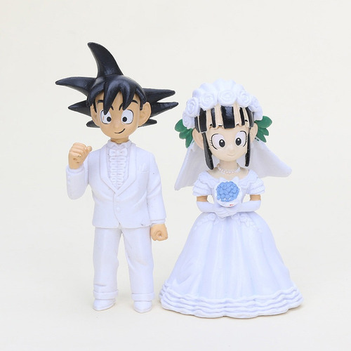 Dragon Ball Z Goku Novio Milk Novia Chi Chi Matrimonio Boda | Cuotas sin  interés