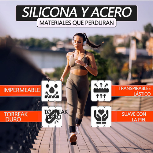 Para Muñecas Y Tobillos, Polainas De Silicona