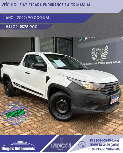 Fiat Strada 1.4 Endurance Cab. Cs Plus Flex 2p