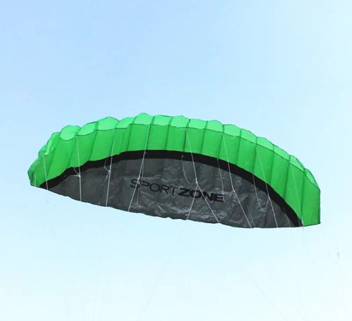 Pipa Kite Acrobática Parapente Paraglider Duplo Comando 2,5m