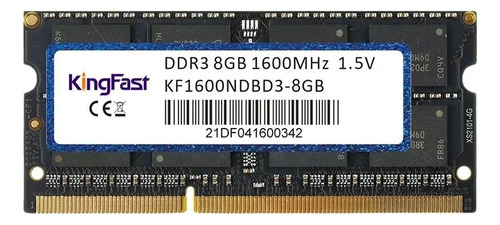 Memoriaram 8gb 1600mhz