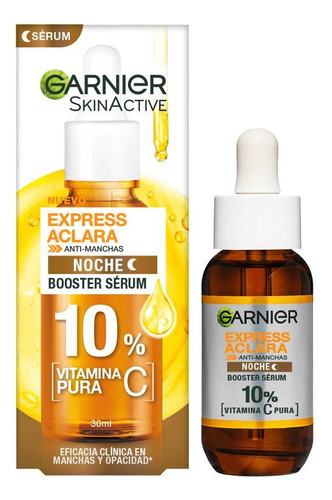 Booster Serum Noche Antimanchas Garnier Express Aclara 30 Ml