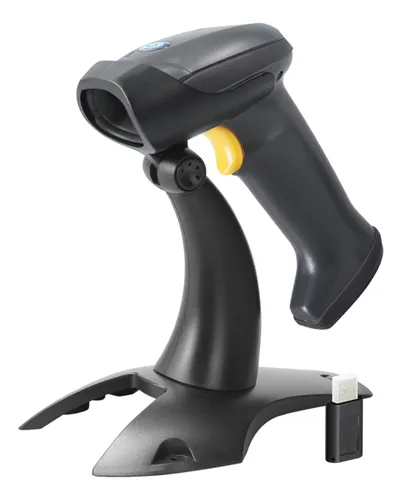 Lector De Códigos De Barra-qr 2d Inalambrico Con Base Hs250