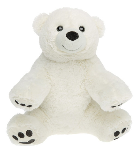 Peluche Suave De 16 Pulgadas De Oso Polar. Los Rellenamos. . Color Blanco