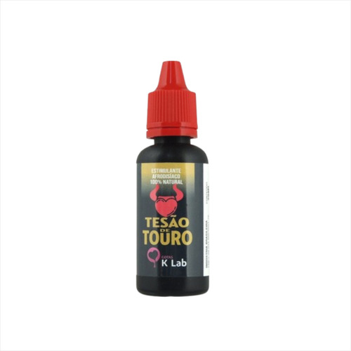 Estimulante Energético Afrodisíaco Sexual Homem Mulher Tesão De Touro 20ml K-lab