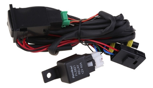 Arnés De Cableado De Relé 12v 4a Con Kit De Interruptor De E