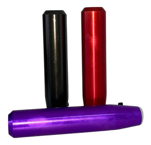 Imagen 3 de 8 de Pomo Palanca De Cambios Aluminio Anodizado Rojas Competicion