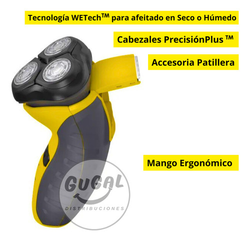 Afeitadora Indestructible Power Flex 360° Remington