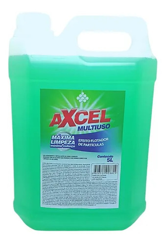 Limpador Axcel 5l Flotador Multiuso Biodegradável 5l