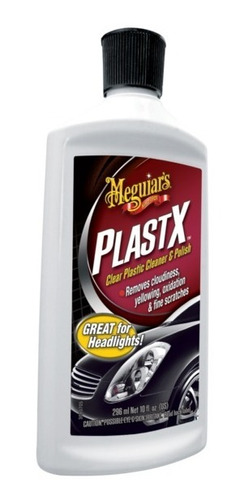 Meguiars G12310 Plastx Pulimento Para Plasticos Y Faros